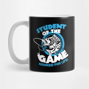 Student of the Game - Hooked for Life - Fishing Mug